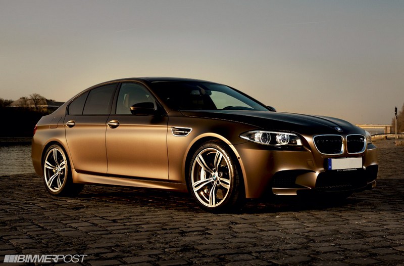 Bmw Individual Frozen Bronze M5 Competition With Nutmeg