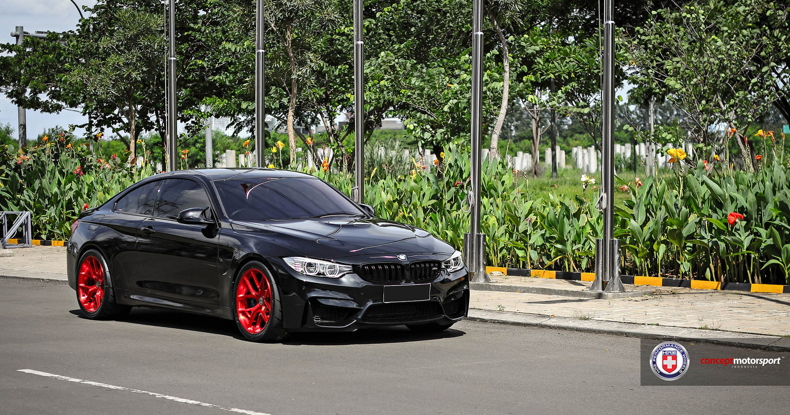 M4 with Red HRE Wheels - BMW.SG | Singapore Owners