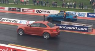 Drag Race: BMW 1M Takes on the BMW M2