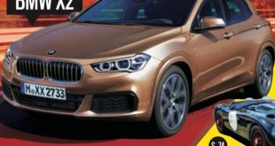 New Rendering of the 2017 BMW X2