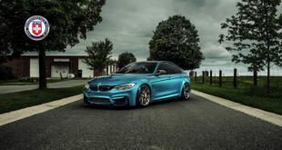 BMW M3 Stuns in Atlantis Blue