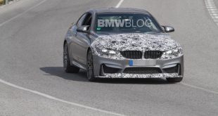 Spotted: 2017 BMW M4 Facelift with new aero package