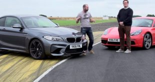Track Battle: BMW M2 Versus Porsche Cayman S on the Track