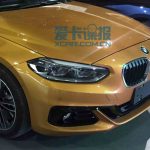 Spotted: Bare Chinese Market BMW 1 Series Sedan