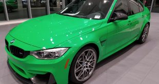 BMW M3 Competition Pack Comes in Unique Signal Green