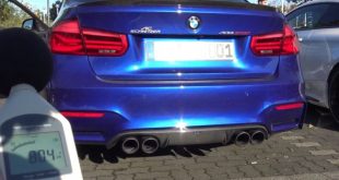 [Video] AC Schnitzer ACS3 Sport Exhaust Goes Over 100 Decibels