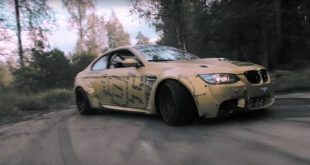 [Video] BMW M3 Drifting in a Soviet Missile Base