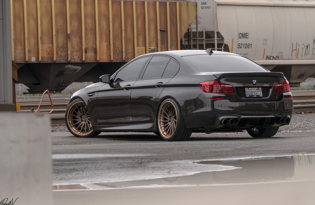 New ADV.1 Wheels for Black Sapphire Metallic BMW M5 - BMW.SG | BMW ...