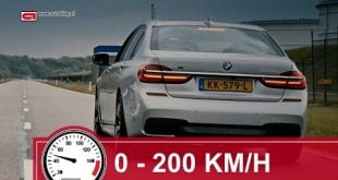 [Video] BMW 750Ld Hits 200 km/h