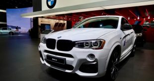 2017 Detroit Auto Show: BMW X4 M40i dressed with M Performance Parts