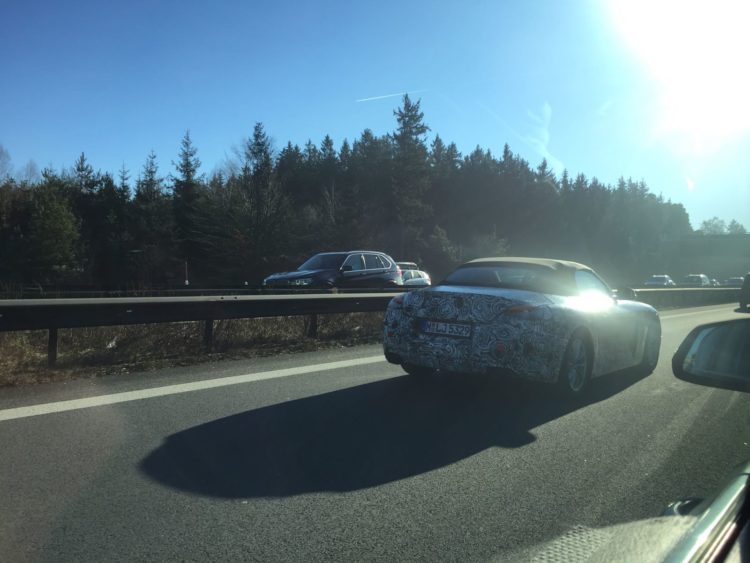 [Spy Photos] 2018 BMW Z4 Prototype