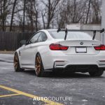 Visual Upgrades on an Alpine White BMW M4 GTS