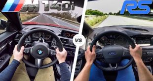 [Video] BMW M140i vs Ford Focus RS - Acceleration and Top Speed