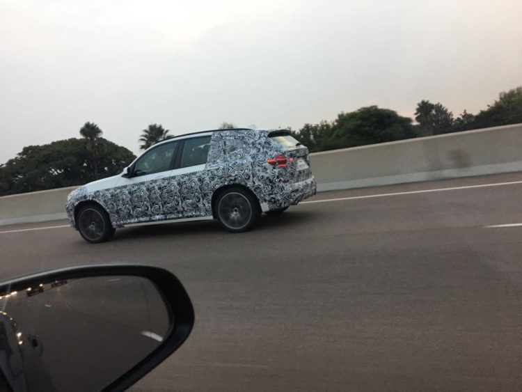 [Spy Photos] The 2018 BMW X3 in South Africa