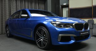 Estoril Blue BMW M760Li xDrive with V12