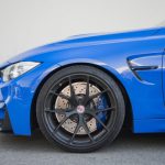[Photos] F82 M4 With M Performance Parts in Santorini Blue and HRE Wheels