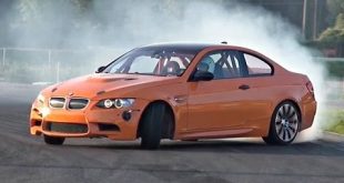 [Video] See BMW M3 E92 Drift Build with Akrapovic Exhaust on Track