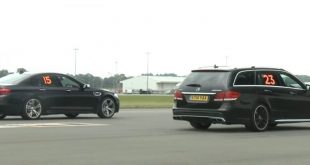 [Video] Drag Race: BMW M5 vs Mercedes E63 AMG