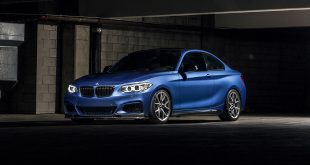 BMW M240i in Estoril Blue With VMR Wheels