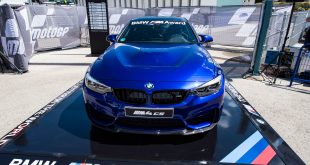 The new BMW M4 CS awarded to top MotoGPâ„¢ qualifier