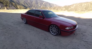 [Video] Slammed VIP BMW E38 740il