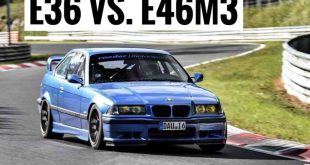 [Video] BMW E36 and E46 M3 Sets a 7:33 Lap Record