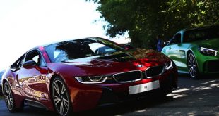 [Photos] BMW i8 Protonic Red and Frozen Orange seen at Goodwood Festival