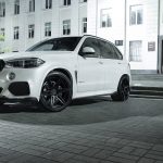 [Photos] Alpine White BMW X5 M With ADV.1 Wheels