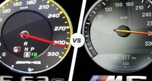 [Video] Who's Faster to 300 km/h - 2017 BMW M6 or 2017 Mercedes E63 AMG?