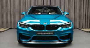 BMW Abu Dhabi: Atlantis Blue BMW M3