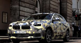 Camouflaged BMW X2 Goes to the Milano Fashion Show