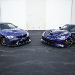 [Photoshoot] Ultraviolet Purple BMW M4 and Stryker Purple Dodge Viper ACR