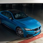 Special editions BMW M4 and S 1000 R in Speed Yellow and Laguna Seca Blue