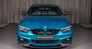 BMW 440i Gran Coupe in Snapper Rocks Blue with M Performance Parts