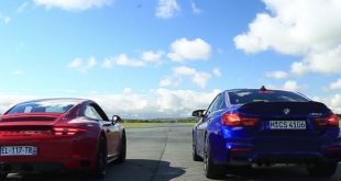 [Video] Drag Race: BMW M4 CS vs Porsche 911 Carrera GTS