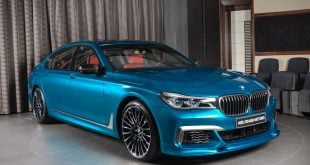 Long Beach Blue BMW M760Li xDrive Comes to Abu Dhabi Dealership