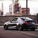 Black Sapphire Metallic BMW M2 with new HRE Wheels and Carbon Fiber Parts