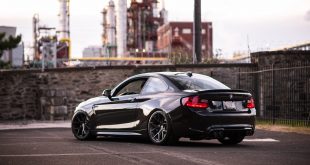 Black Sapphire Metallic BMW M2 with new HRE Wheels and Carbon Fiber Parts