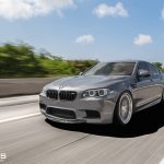 Space Grey BMW F10 M5 Gets Velos Wheels