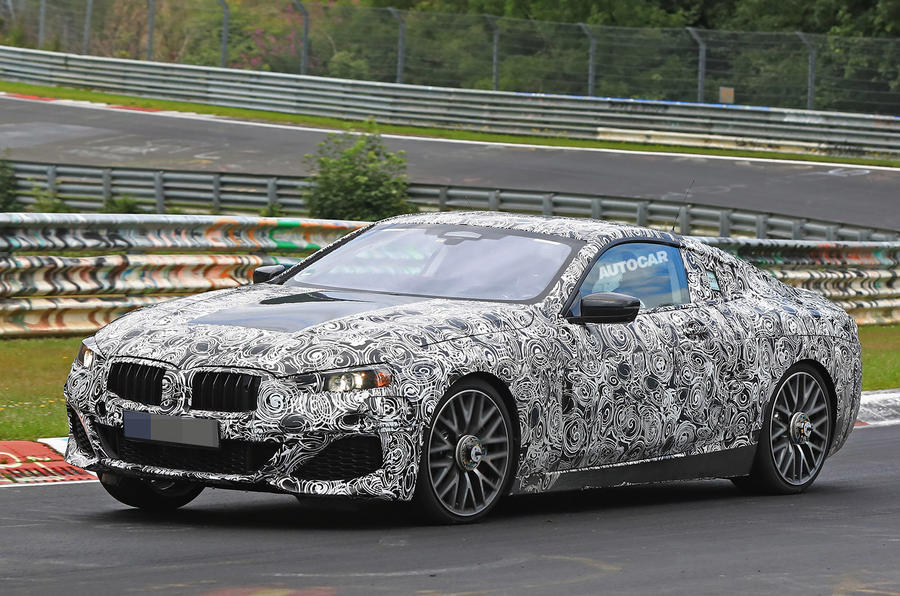 [Spy Photos] BMW 8 Series Kidney Grilles and Headlights