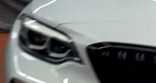 [Leaked] View of the BMW M2 front-end and mirrors!