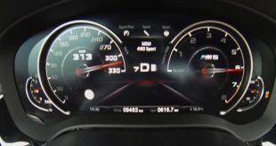 [Video] BMW M5 F90 (2018) 0 - 313 km/h top speed acceleration