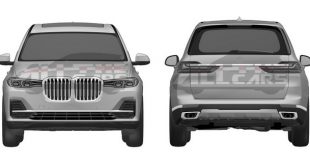 Patent images reveal BMW X7 design