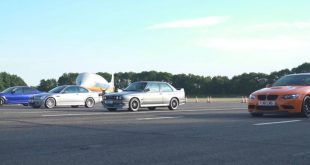 [Video] BMW M3 generations drag race to show individuality