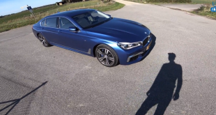 [Video] BMW 7 Series 750Li M Sport in Rolls Royce Blue
