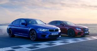 [Video] Chris Harris vs Business Stig: BMW M5 vs Merc-AMG E63 S