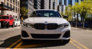 2019 BMW M340i in Alpine White Stars in NYC Photoshoot