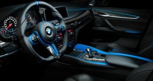 [Photos] BMW X6 M Custom Interior by Vilner