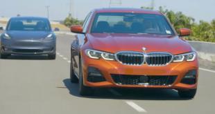 [Video] BMW 330i vs. Tesla Model 3: Which Compact Sedan Drives Better?