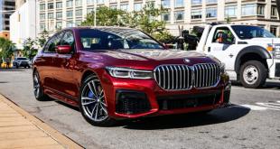 [Photos] The new BMW 750i Facelift in Aventurine Red